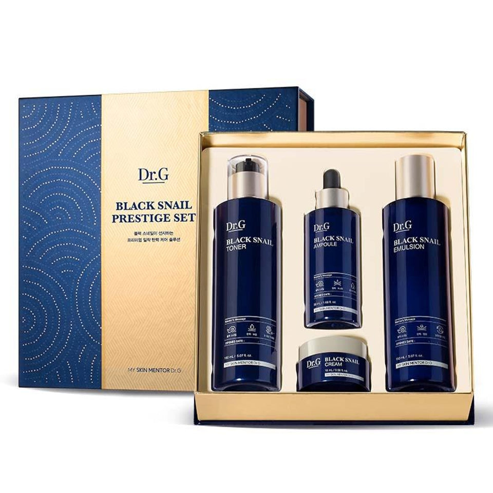 Best Korean Skincare SET Black Snail Prestige Set Dr.G