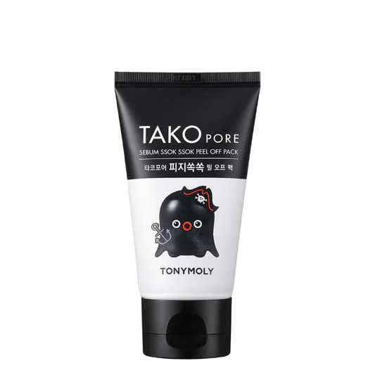 Best Korean Skincare WASH-OFF MASK Tako Pore Subum Ssok Ssok Peel Off Pack TONYMOLY