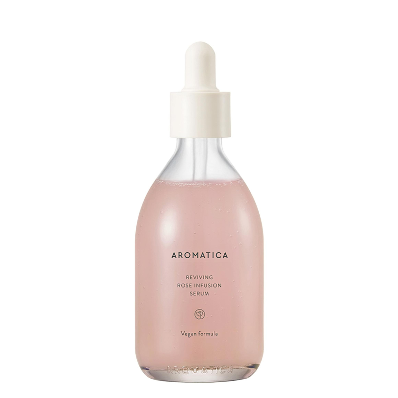 Best Korean Skincare SERUM Reviving Rose Infusion Serum AROMATICA