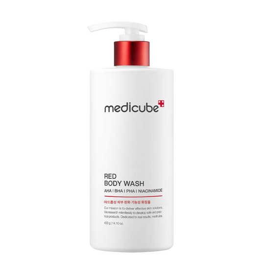Best Korean Skincare BODY WASH Red Acne Body Wash medicube