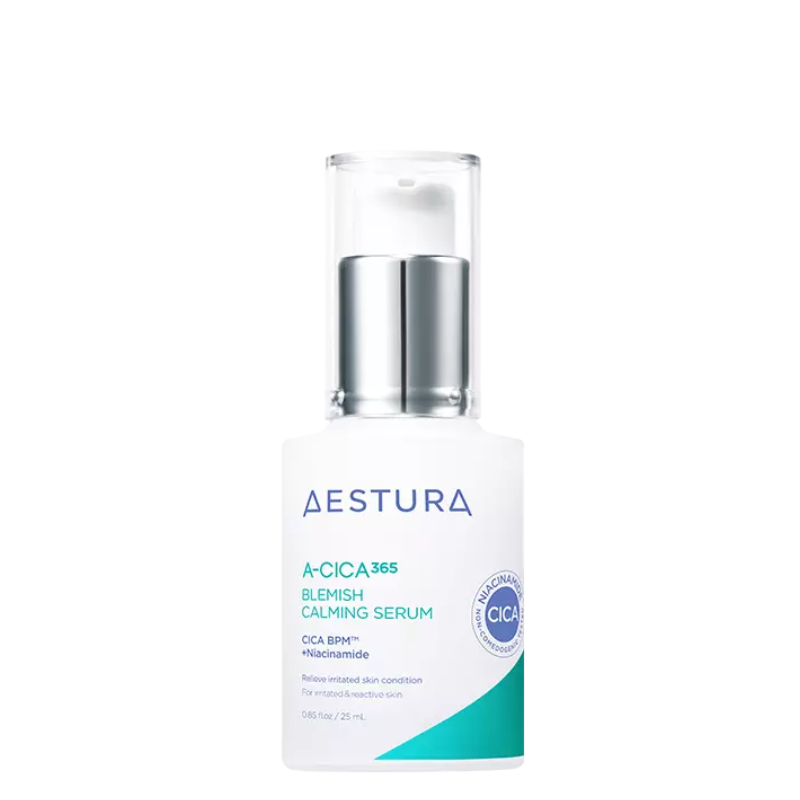 Best Korean Skincare SERUM A-Cica 365 Blemish Calming Serum AESTURA
