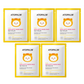Best Korean Skincare SHEET MASK Kids Wild Kitty Mask Pack Set (5 masks) ATOPALM