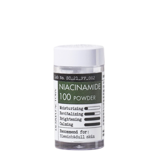 Best Korean Skincare ESSENCE Niacinamide 100 Powder DERMA FACTORY