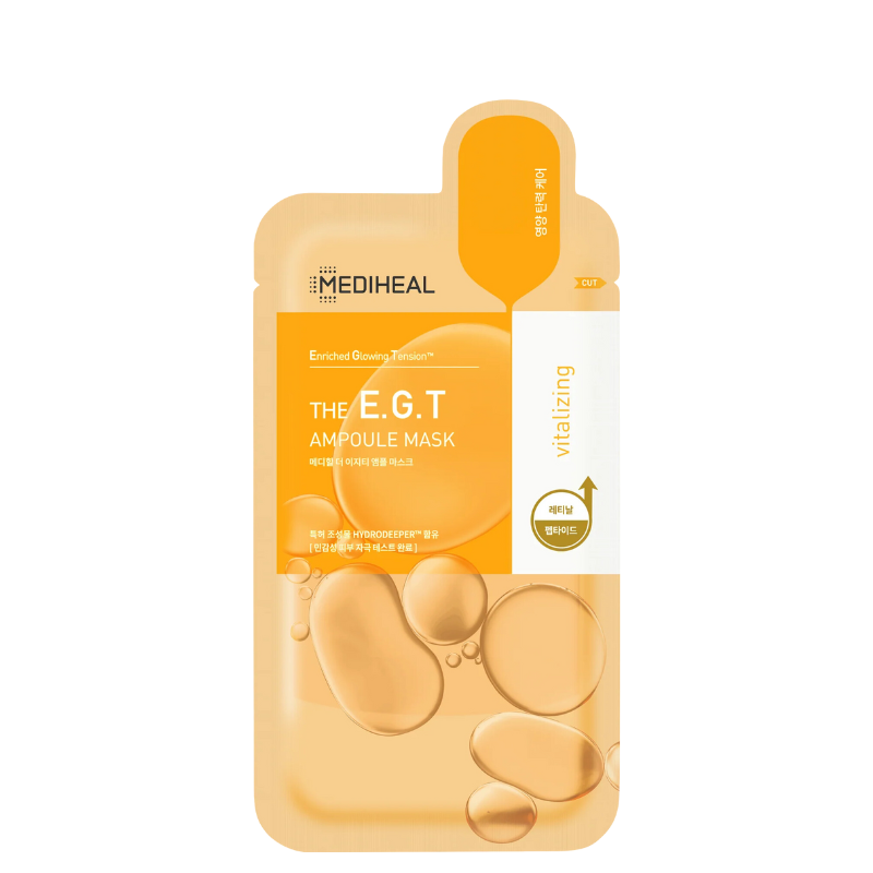 Best Korean Skincare SHEET MASK The E.G.T Ampoule Mask Set (10 masks) MEDIHEAL