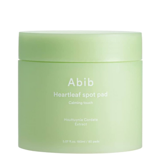 Best Korean Skincare TONER PAD Heartleaf Spot Pad Calming Touch Abib