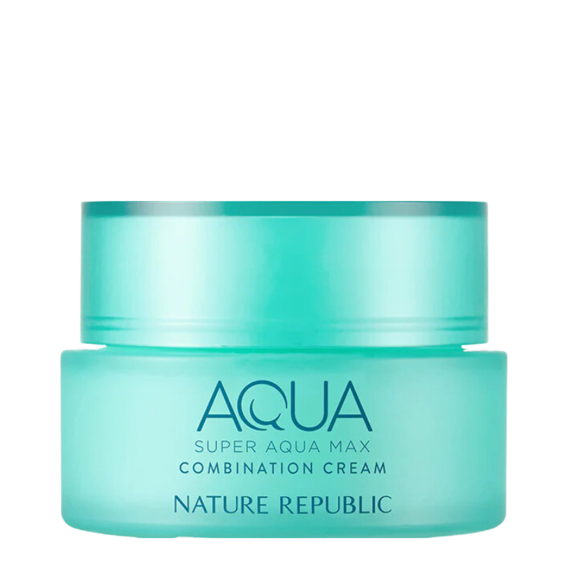 Best Korean Skincare CREAM Super Aqua Max Combination Watery Cream NATURE REPUBLIC