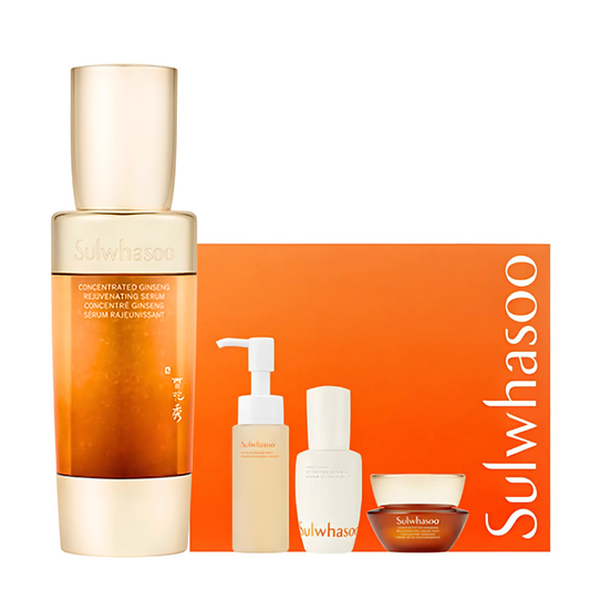 Best Korean Skincare SERUM Concentrated Ginseng Rejuvenating Serum Set Sulwhasoo