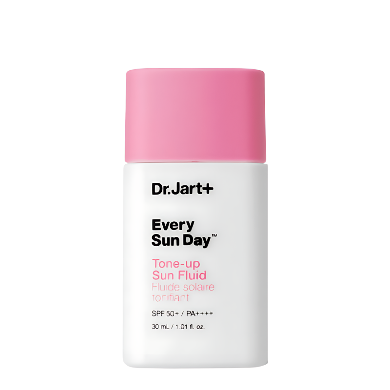 Best Korean Skincare SUN FLUID Every Sun Day Tone-up Sun Fluid SPF50+ PA++++ Dr.Jart+