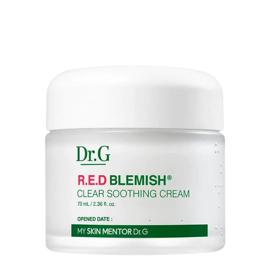 Best Korean Skincare CREAM R.E.D Blemish Clear Soothing Cream Dr.G