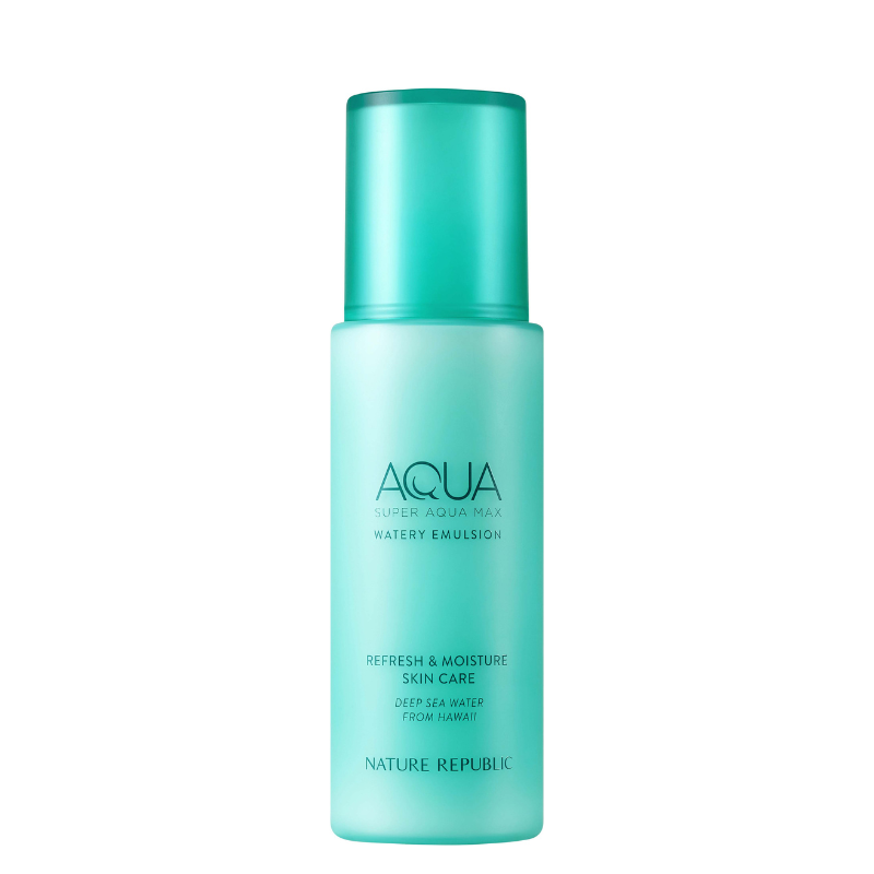 Best Korean Skincare LOTION/EMULSION Super Aqua Max Watery Emulsion NATURE REPUBLIC