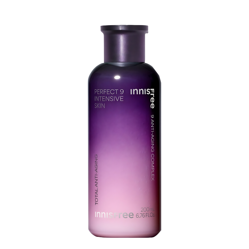 Best Korean Skincare TONER Perfect 9 Intensive Skin innisfree