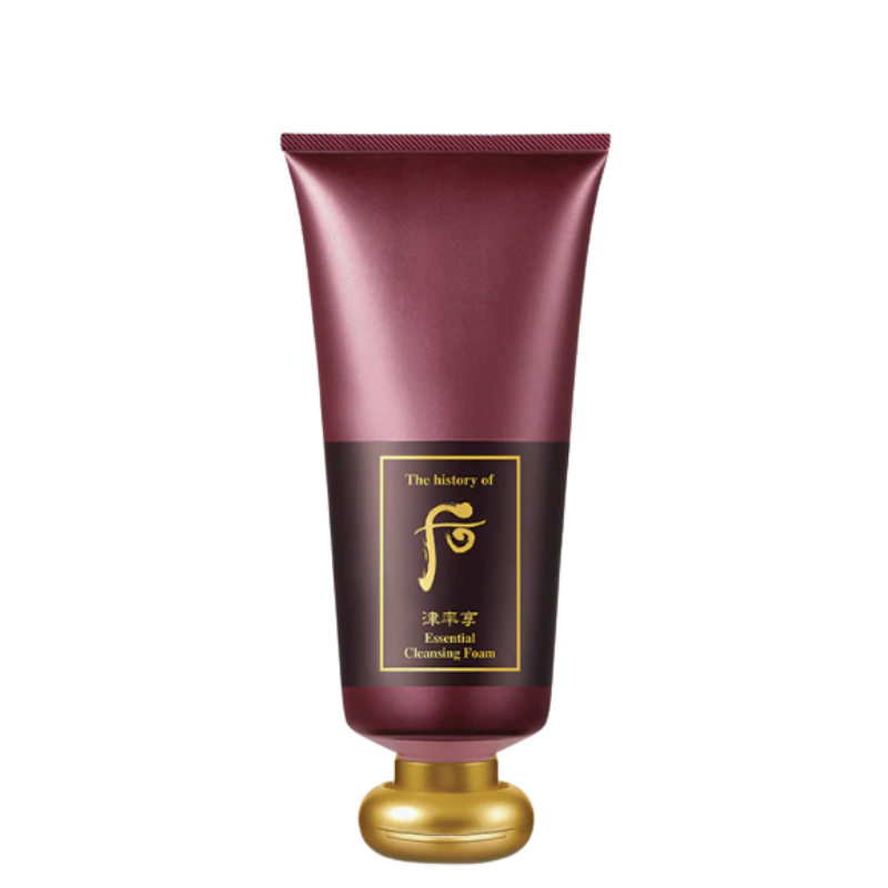 Best Korean Skincare CLEANSING FOAM Jinyulhyang Essential Cleansing Foam The History of Whoo