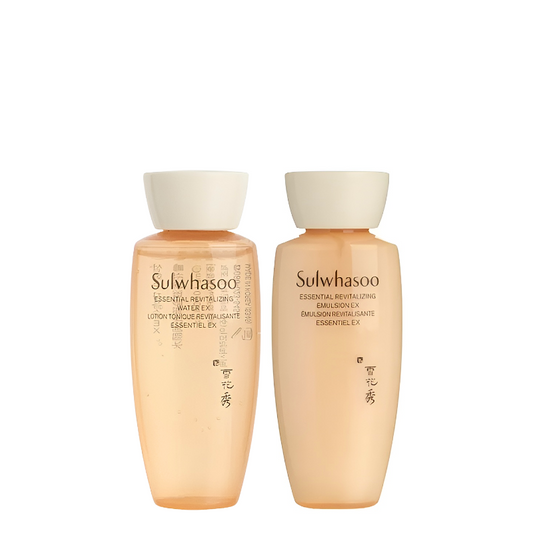 Essential Revitalizing Water + Emulsion EX Travel Set