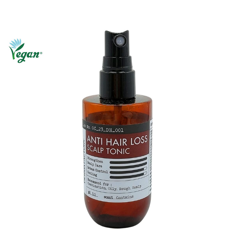 Best Korean Skincare HAIR TONIC Anti Hair Loss Scalp Tonic DERMA FACTORY