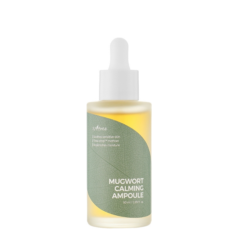 Best Korean Skincare AMPOULE Mugwort Calming Ampoule Isntree