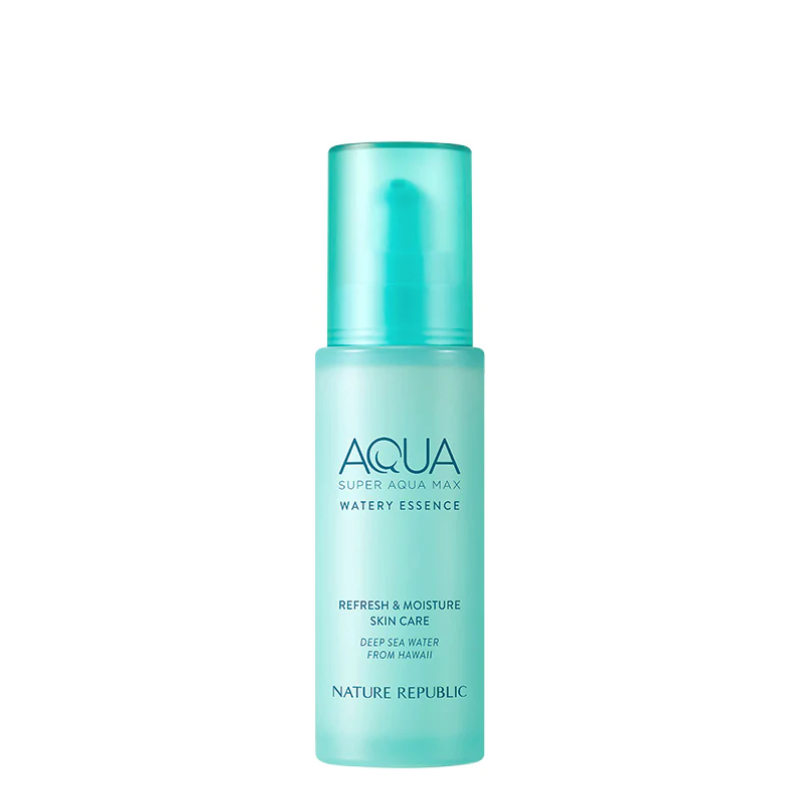 Best Korean Skincare ESSENCE Super Aqua Max Watery Essence NATURE REPUBLIC