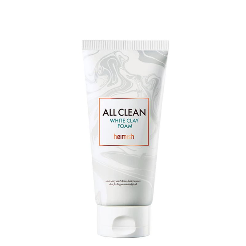 Best Korean Skincare CLEANSING FOAM All Clean White Clay Foam heimish
