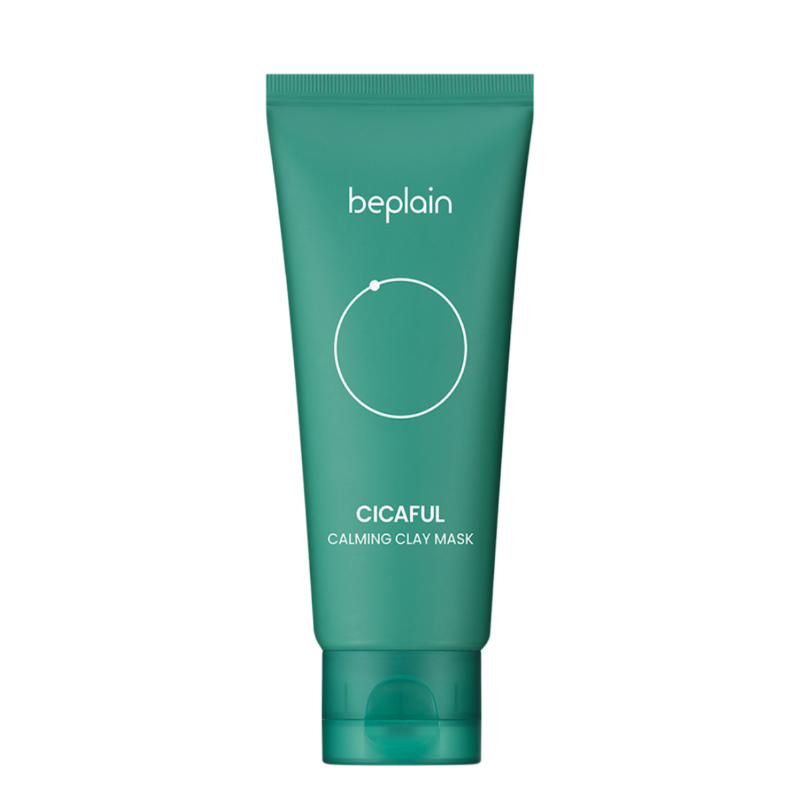 Best Korean Skincare WASH-OFF MASK Cicaful Calming Clay Mask beplain