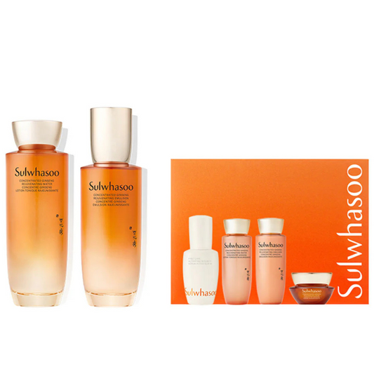 Best Korean Skincare SET Concentrated Ginseng Renewing Duo Set Sulwhasoo