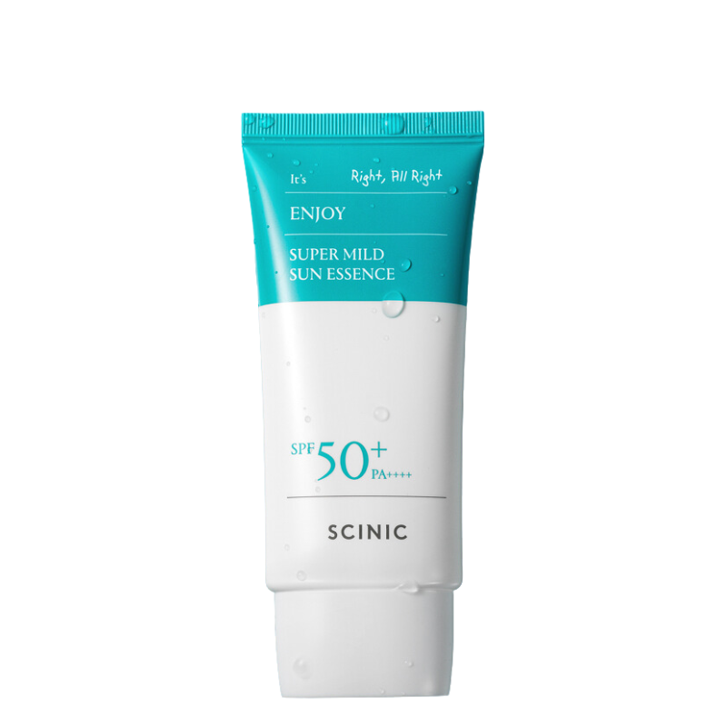 Best Korean Skincare SUN CREAM Enjoy Super Mild Sun Essence SPF50+ PA++++ SCINIC