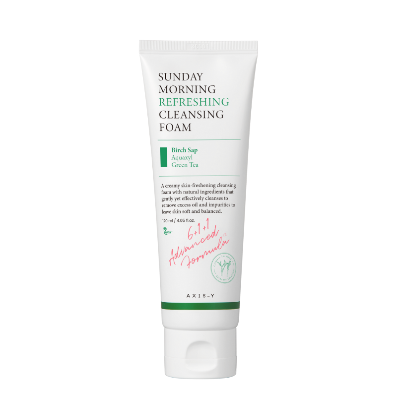 Best Korean Skincare CLEANSING FOAM Sunday Morning Refreshing Cleansing Foam AXIS-Y