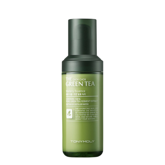 Best Korean Skincare ESSENCE The Chok Chok Green Tea Watery Essence TONYMOLY