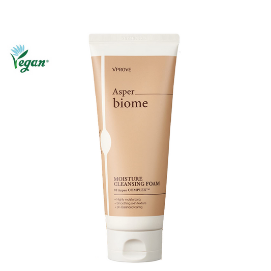 Best Korean Skincare CLEANSING FOAM Asper Biome Moisture Cleansing Foam VPROVE
