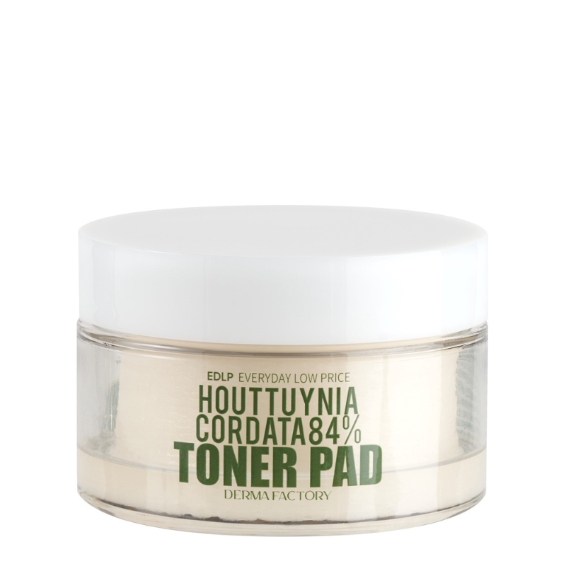 Best Korean Skincare TONER PAD EDLP Houttuynia Cordata 84% Toner Pad (30 pads) DERMA FACTORY