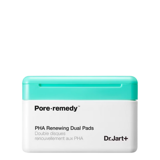 Best Korean Skincare TONER PAD Pore Remedy PHA Renewning Dual Pads (60 pads) Dr.Jart+