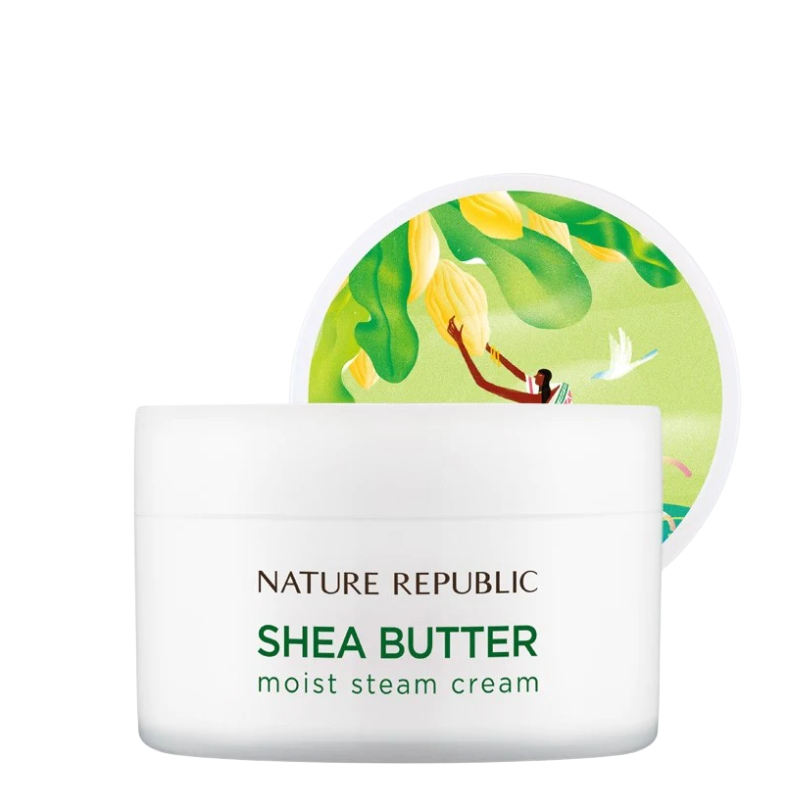 Best Korean Skincare CREAM Shea Butter Steam Moist Cream NATURE REPUBLIC