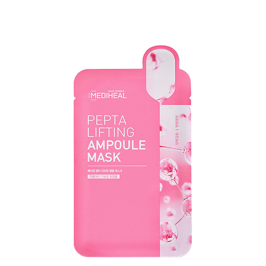 Best Korean Skincare SHEET MASK Pepta Lifting Ampoule Mask Set (15 masks) MEDIHEAL