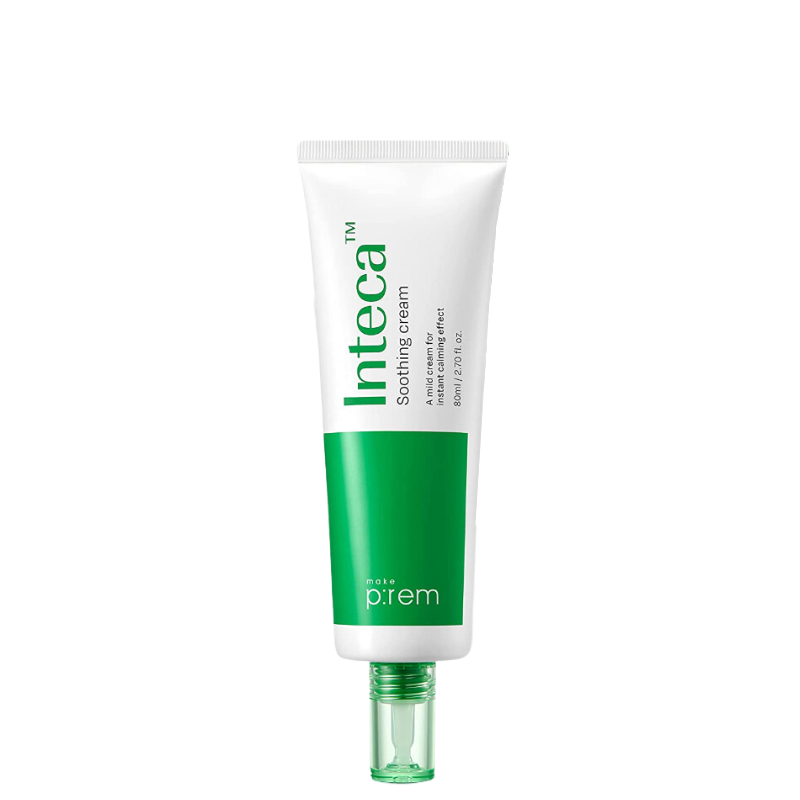 Best Korean Skincare CREAM Inteca Soothing Cream make p:rem