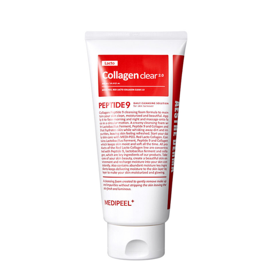 Red Lacto Collagen Clear Cleansing Foam