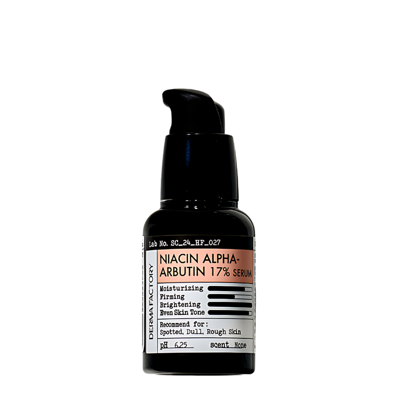 Best Korean Skincare SERUM Niacin Alpha Arbutin 17% Serum DERMA FACTORY