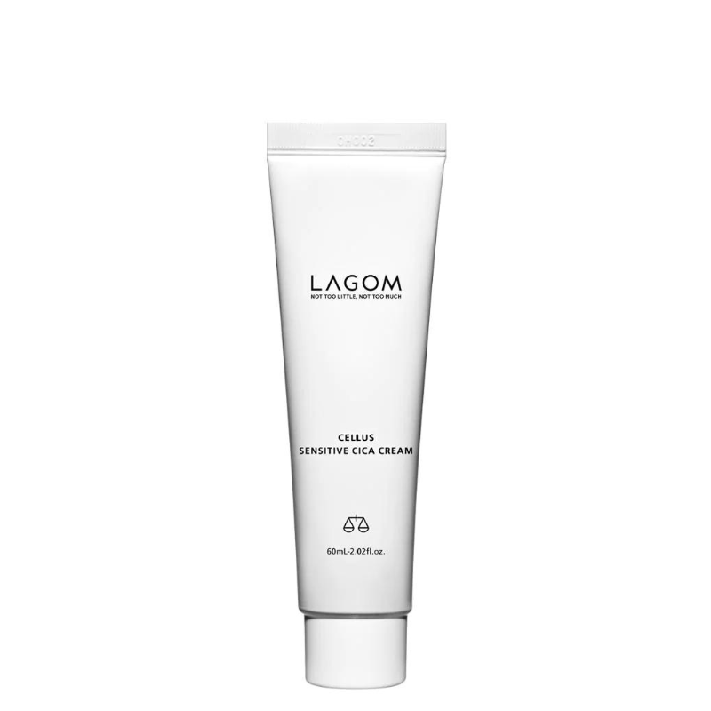Best Korean Skincare CREAM Cellus Sensitive Cica Cream LAGOM
