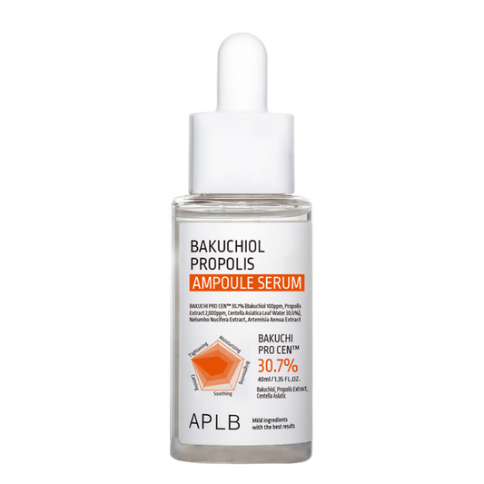 Best Korean Skincare SERUM Bakuchiol Propolis Ampoule Serum APLB