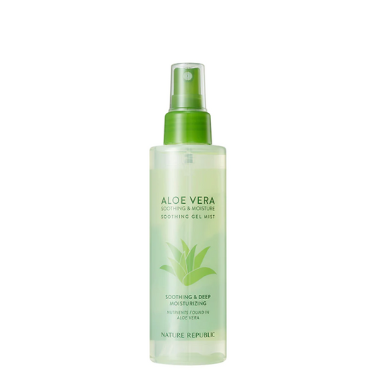 Best Korean Skincare MIST Soothing & Moisture Aloe Vera 92% Soothing Gel Mist NATURE REPUBLIC
