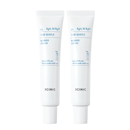 The Simple Barrier Cream Set (40ml x 2)