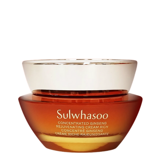 Best Korean Skincare CREAM Concentrated Ginseng Renewing Cream Rich Set Sulwhasoo