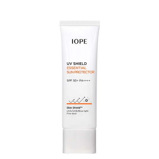 Best Korean Skincare SUN CREAM UV Shield Essential Sun Protector SPF 50+ PA++++ IOPE