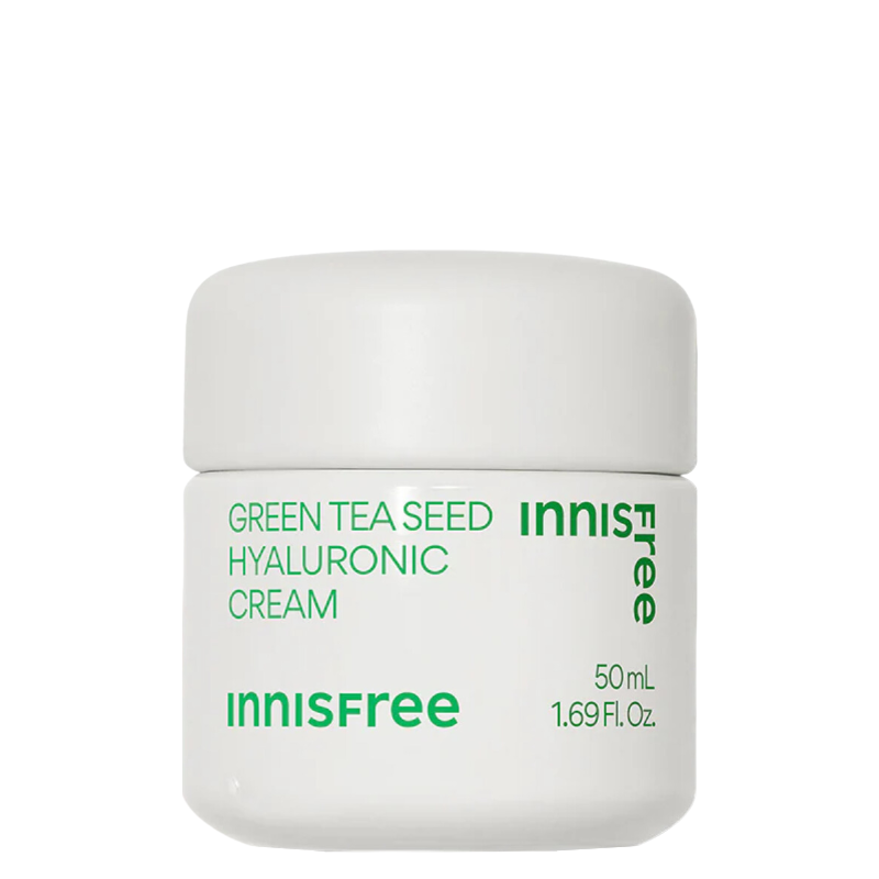 Best Korean Skincare CREAM Green Tea Seed Hyaluronic Cream innisfree