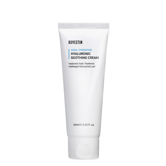 Best Korean Skincare CREAM Aqua Hyaluronic Soothing Cream ROVECTIN