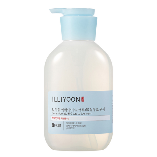 Best Korean Skincare BODY WASH Ceramide Ato 6.0 Top to Toe Wash ILLIYOON