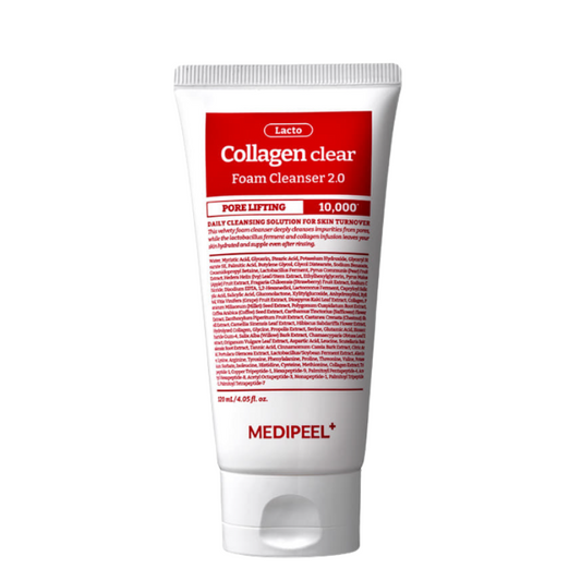 Red Lacto Collagen Clear Cleansing Foam