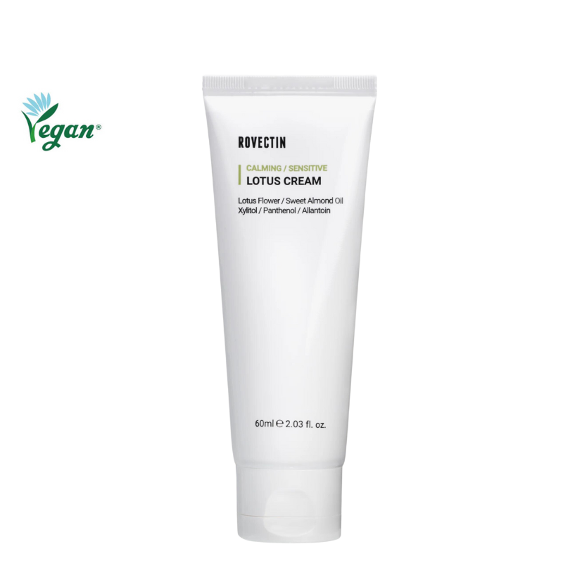 Best Korean Skincare CREAM Clean Lotus Water Cream ROVECTIN