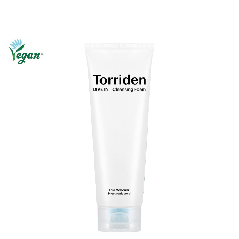 Best Korean Skincare CLEANSING FOAM DIVE-IN Low-Molecular Hyaluronic Acid Cleansing Foam Torriden