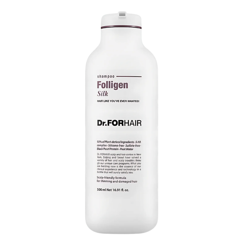 Best Korean Skincare SHAMPOO Folligen Silk Shampoo Dr.FORHAIR