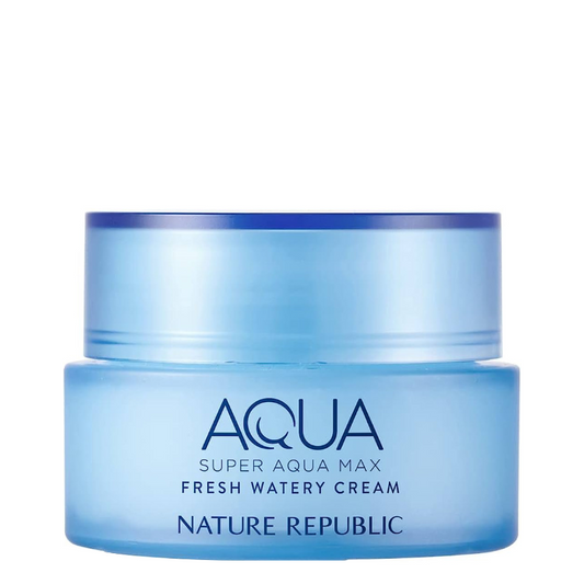 Best Korean Skincare CREAM Super Aqua Max Fresh Watery Cream NATURE REPUBLIC