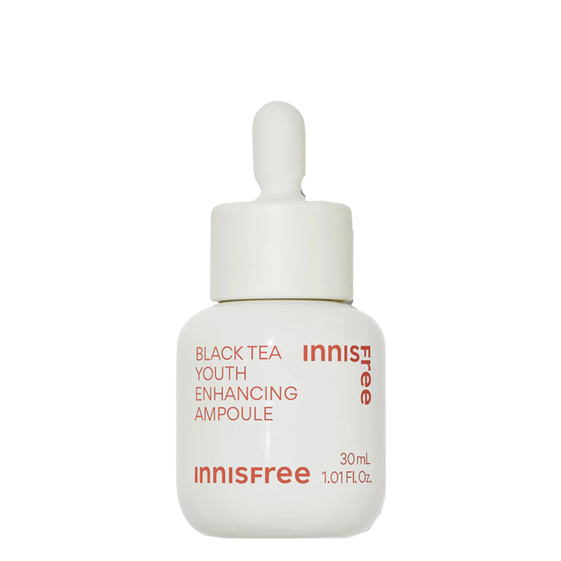 Best Korean Skincare AMPOULE Black Tea Youth Enhancing Ampoule innisfree