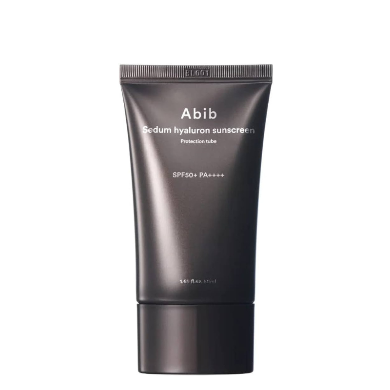Best Korean Skincare SUN CREAM Sedum Hyaluron Sunscreen Protection Tube SPF50+ PA ++++ Abib